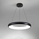 LED Ring Pendant Light Modern Iron Hanging Lamp Bedroom Dining Lighting - Ljojo