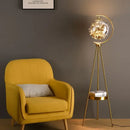 Ljojo Luxury Moon LED Floor Lamp - Nordic Minimalist Creative Art Desk Lamp