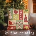 Christmas Cartoon Pattern Pillow Covers by Ljojo - For Sofa, Bedroom, Car
