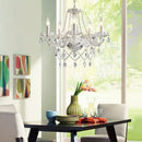 European Crystal Chandelier For White Living Room Bedroom Pendant Lights Lighting Ljojo