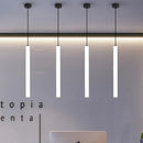 Ljojo LED Pendant Light 360°Luminous Minimalist Style Ceiling Fixture for Living Room Dining Bedroom