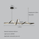 Ljojo LED Pendant Chandelier for Dining Table & Living Room