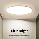 Ljojo LED Ceiling Light: Remote Control, Large Luminous Surface, Bedroom Lamp