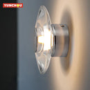 2026 Italian Crystal Bedside Sconce LED Wall Lamp Modern Minimalist Round Living Room Aisle Ljojo