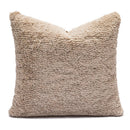 Ljojo Leopard Printed Velvet Cushion Cover 45x45cm Burnt Orange Knot Home Decor