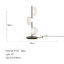 Italian Minimalist LED Floor Lamp Smoke Gray Glass for Artistic Home Decor by Ljojo