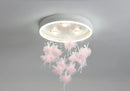 Modern Luxury LED Ceiling Light Birdie Dancing Girl Design for Bedroom Kids Room Decor | Ljojo