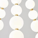 Nordic Acrylic DiKitchen Round Ball Chandelier: Kitchen Track Light by Ljojo