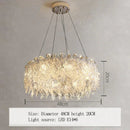 French Cream Style Pendant Light Luxury Living Room Pendant Lamp Creative Dining Room Bedroom Home Lighting by Ljojo.