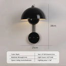 Modern LED Wall Lamp Flower Bud Sconce Creative Macaron Switch Night Light by Ljojo