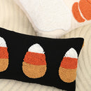 Ljojo 3D Ghost Easter Egg Embroidered Pillowcase Halloween Home Decor Pillow Covers