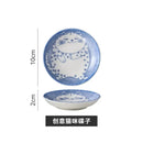 Ljojo Lucky Cat Ceramic Dessert Sauce Dish - Creative Cartoon Design