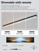 Ljojo Long Strip LED Ceiling Light for Balcony, Bedroom, Kitchen Décor
