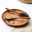 Ljojo Long Handle Wooden Soup Spoon Set of 6