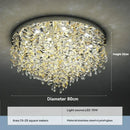 Modern Crystal Ceiling Lamp Stylish Luxury Chandelier | Ljojo