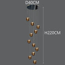 Ljojo LED Pendant Light Chandeliers for Modern Home Decor