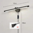 LED Wall Lamp with Touch Dimming Motion Sensor for Bathroom by Ljojo
