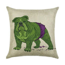 Ljojo Linen Pillowcase: Cartoon Digital Print Pattern for Office, Car, Home Sofa