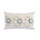 Ljojo 3D Sunflower Velvet Cushion Cover 30x50cm Home Decor Sofa Bed-Living Room