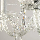 European Crystal Chandelier For White Living Room Bedroom Pendant Lights Lighting Ljojo