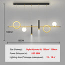 Ljojo LED Chandelier with Spotlights - Luxury Cluster Pendant Light for Dining Room & Kitchen Island