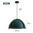 Felt Sound-Absorbing Pendant Light: Danish Minimalist Designer - Ljojo