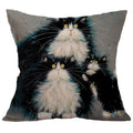 Cat Linen Cushion Cover by Ljojo - Home Decor Pillowcase 45*45cm