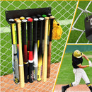 Ljojo Metal Bat Storage Rack - Wall-mounted Baseball Display Rack
