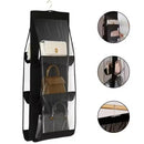 Ljojo™ Gray Handbag Organizer Hanging Storage Bag for Closet Wardrobe & Door