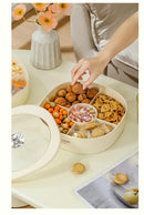 Ljojo Luxury Fruit Tray Candy Box Nut Dried Fruit Snack Storage