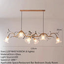 American Restaurant Rustic Retro Long Dining Room Lamp by Ljojo