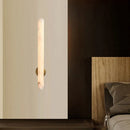 Ljojo Marble & Copper Wall Sconce for Bedroom, Parlor, Bathroom