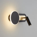 Ljojo LED Wall Lamp Spot Light Black White Modern Wall Light