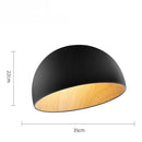 Nordic LED Ceiling Light for Bedroom Living Room - Stylish Indoor Lighting Fixture by Ljojo