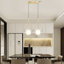 Nordic Luxury Cream Ball Leather Chandelier by Ljojo
