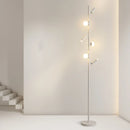 Nordic LED Floor Lamp with Acrylic Ball - Ljojo Spotlight Vertical Pole