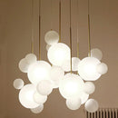 Nordic Glass Bubble LED Ceiling Chandelier Modern Dining Room Pendant Lighting by Ljojo