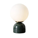 Ljojo Marble Glass Table Lamp - Nordic Modern Green Living Room Bedroom Study Lamp