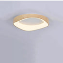 Nordic Wood Grain LED Ceiling Light for Living Room Dining Room Table - Ljojo