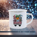 Easter Rabbit Car Enamel Mug Set by Ljojo