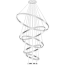 Nordic Ring Led Chandelier for Staircase Living Room - Minimalist Ljojo Glow Lamp
