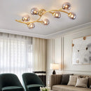 Ljojo Magic Bean Glass Bubble Ball Ceiling Light for Bedroom Kitchen Living Room