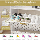 Ljojo™ Entryway Shoe Cabinet: Slim Hidden Storage, 4 Flip Drawers, Large Organizer Rack