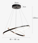 Ljojo LED Pendant Light Chandeliers for Home Decor, Modern Indoor Hanging Lighting