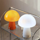 Dimmable Glass Mushroom Table Lamp for Home Decor by Ljojo
