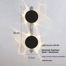 Water Ripple Nordic Wall Lamp Rotatable Shadow Light for Bedroom by Ljojo
