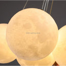 Ljojo 3D Printed Acrylic Bubble Ball Chandelier for Children'S Room and Dining Island
