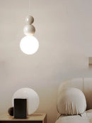 Ljojo LED Metal Small Chandelier - Elegant Bedroom Kitchen Bar Pendant Lamp