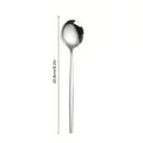 Ljojo Melon Spoon Set Stainless Steel Cutlery Dinnerware Kitchen Accessories