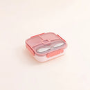 Ljojo 3 Compartment Microwavable Lunch Box Container